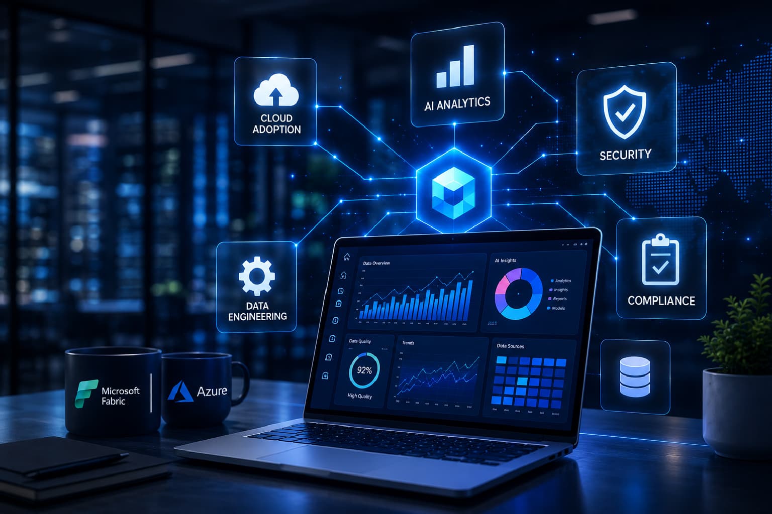 Data and Business Intelligence with Microsoft Fabric