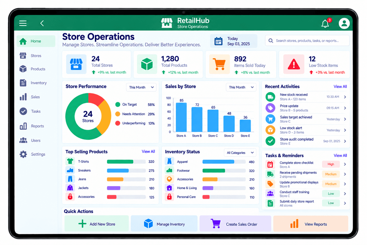 Store Operations App