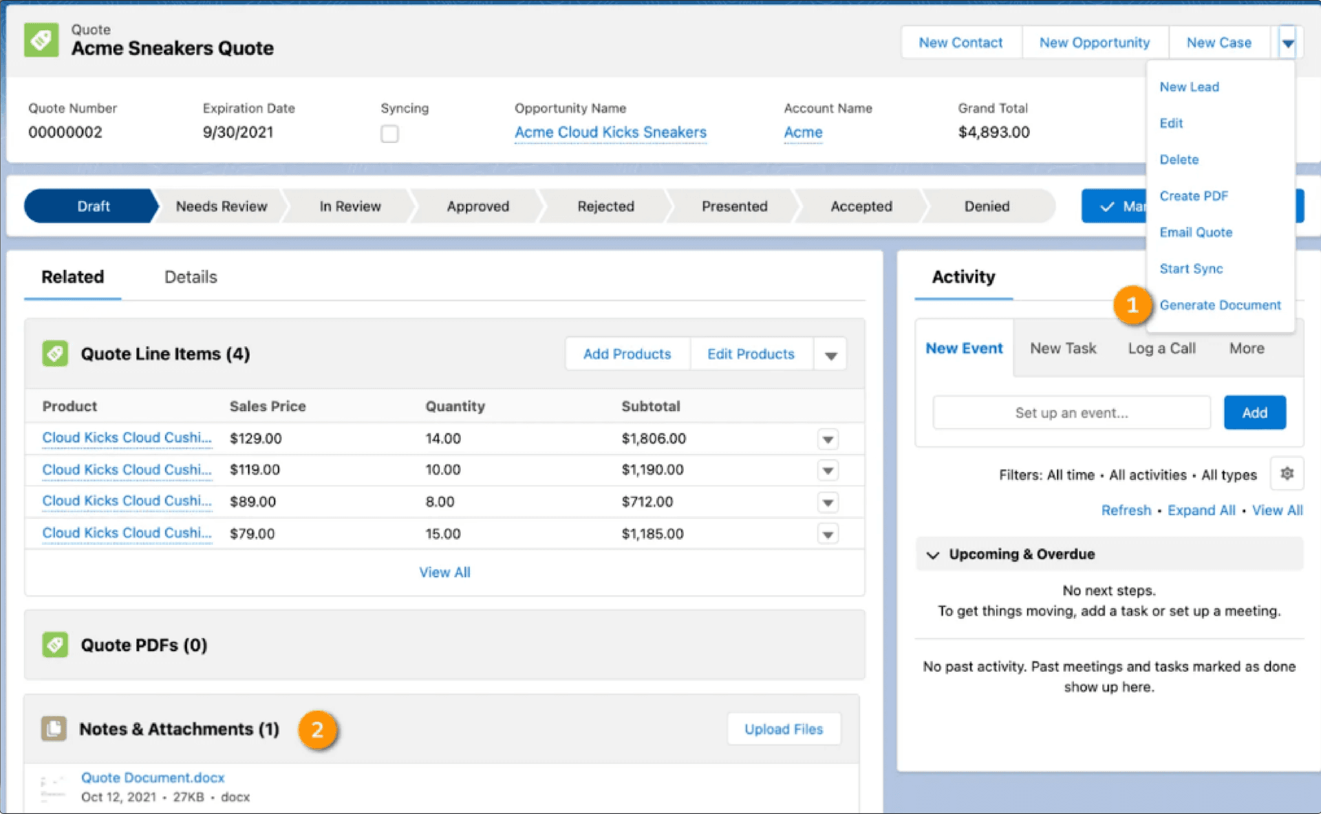 Omnistudio Document Generation